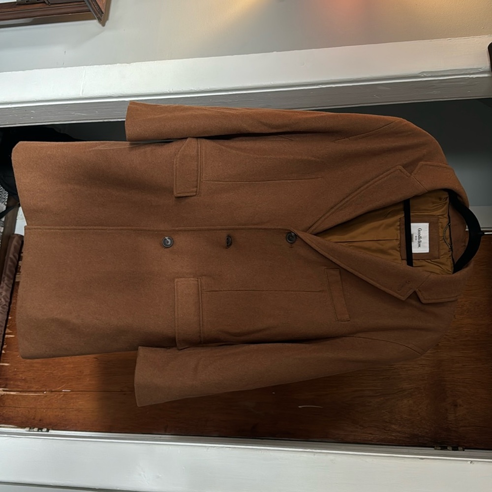 Goodfellow & Co Tan Overcoat - Medium